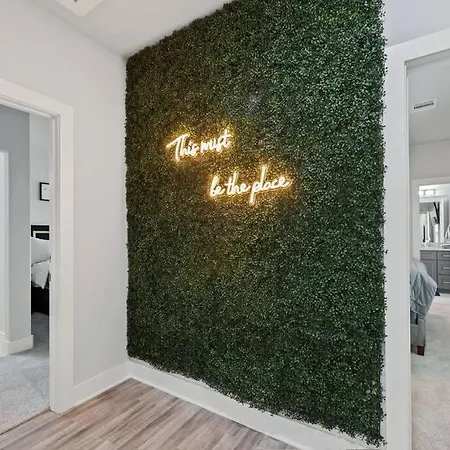 Modern 2024 Townhome With Indoor Hoops Huge Tvs And Gray Chic Design